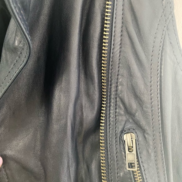 Jack Wills leather vest -size 4 - Picture 5 of 6